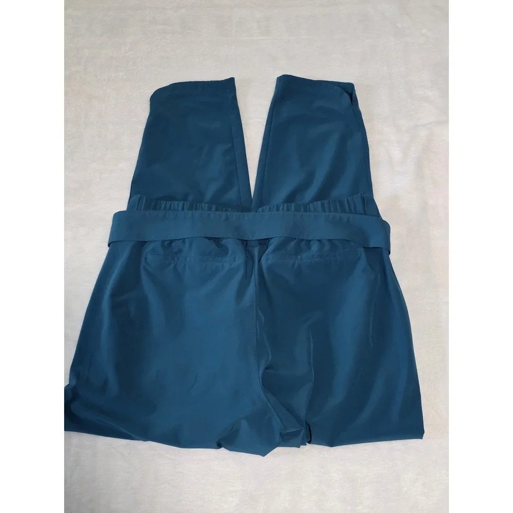 CALIA by Carrie Underwood womens small teal blue athletic pants pull on tie - Picture 5 of 7